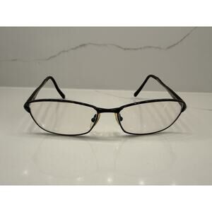 Morel France Koali 7717k Eyeglass Frames Womens Black Tan Full Rim. Frames Only